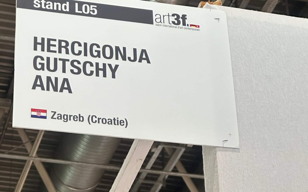 Gallery from art exhibition at Art3f in Paris 2023