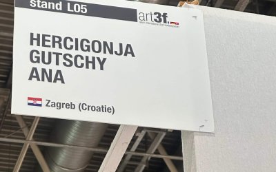 Gallery from art exhibition at Art3f in Paris 2023